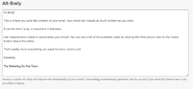 How To Send A Plain Text Version Of An Email