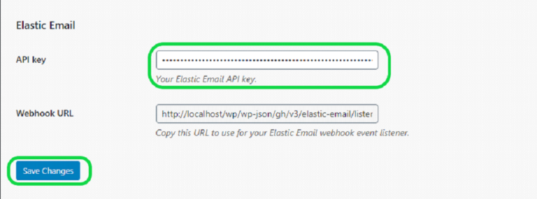 Connect To Elastic Email Using Email API