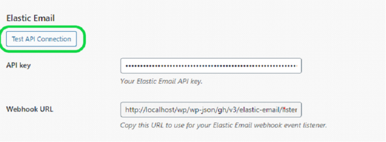 Connect To Elastic Email Using Email API