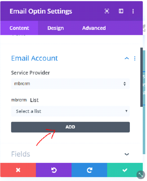 How to Connect the Divi Optin Module